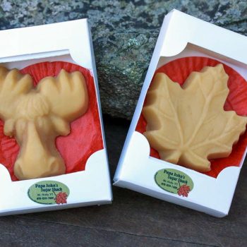 boxed maple candy
